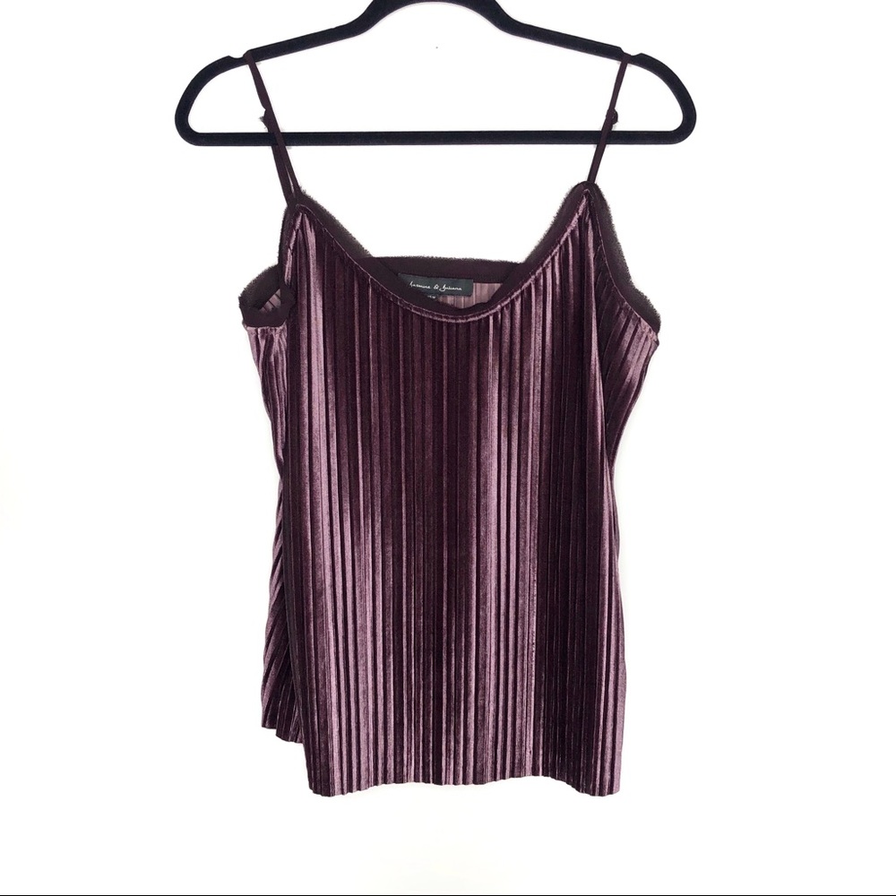 Jasmine & Juliana Plum Blouse Sz M
